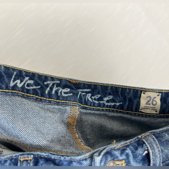 FREE PEOPLE Bailey Denim Mini Skirt - Picture 7 of 7